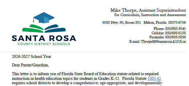 school letter