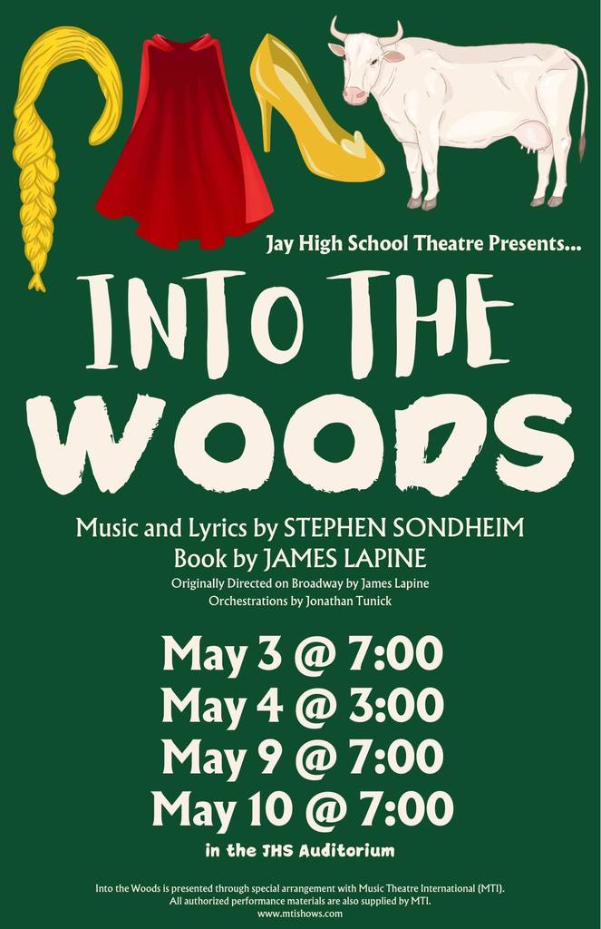 into the woods poster