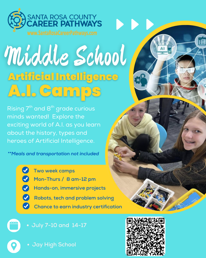 Santa Rosa Career Pathways Summer Camp Info