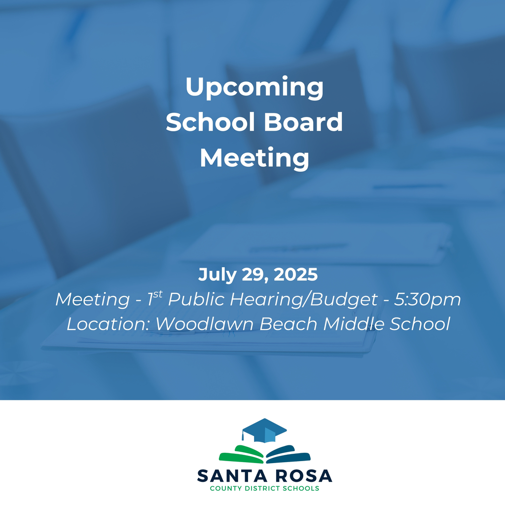 July 29, 2025 School Board Meeting