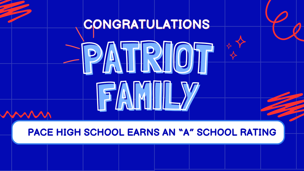 We are so proud of our students, teachers, and community!   Patriot Strong! 