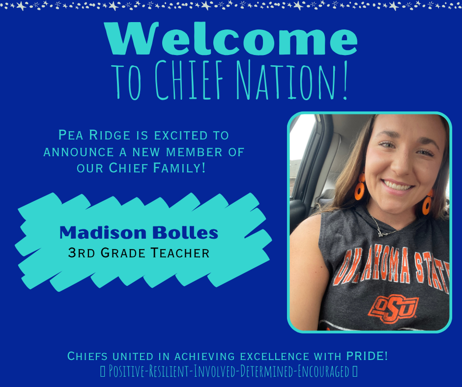 Madison Bolles, 3rd Grade teacher