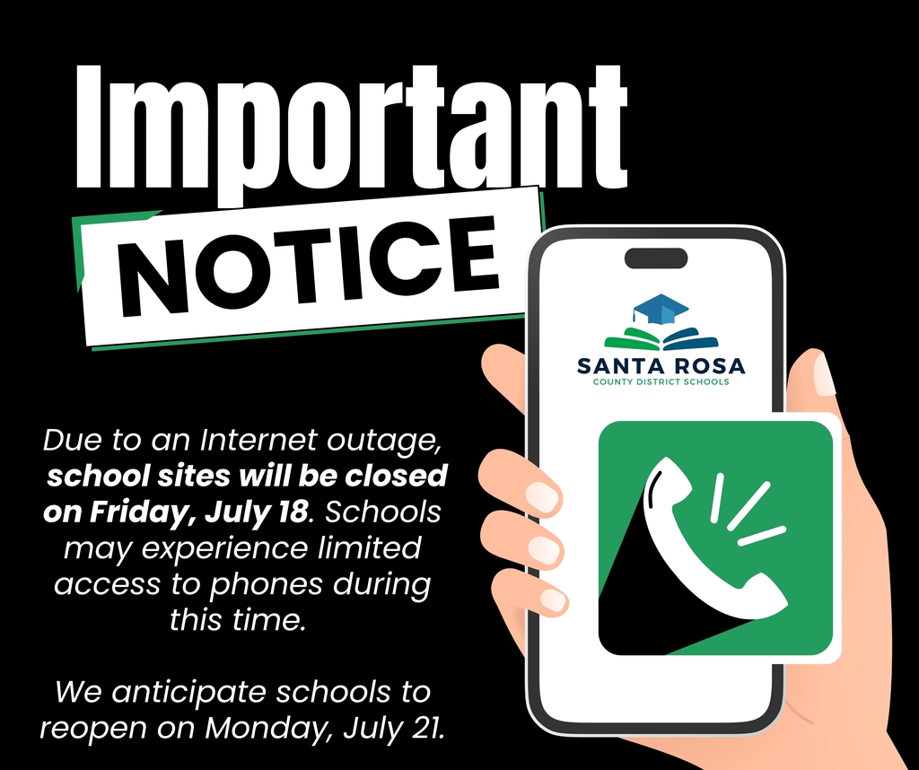 Schools Closed on Friday, July 18