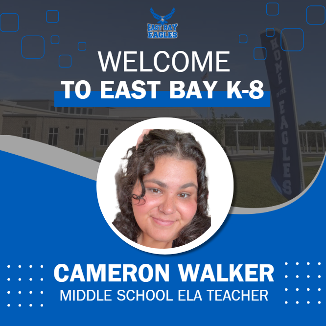 Cameron Walker, Middle School ELA Teacher!