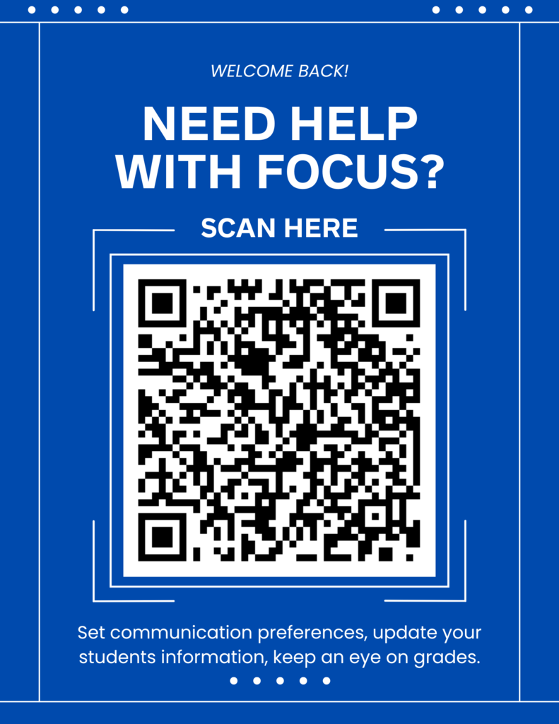 QR Code for help with Focus