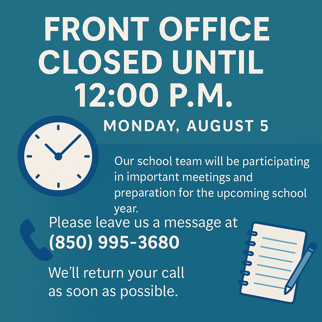 Office Close Monday August 5