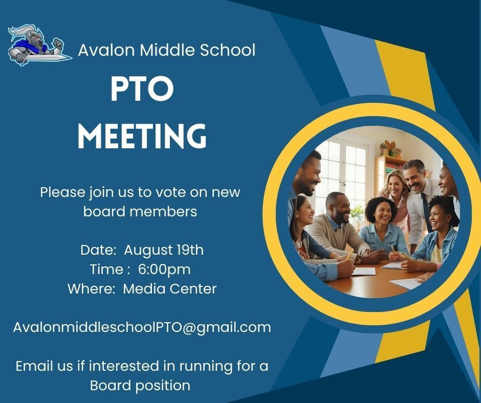 August PTO meeting 
