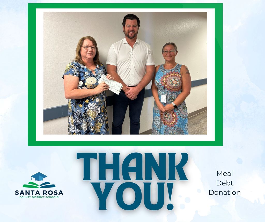 Thank You! Meal Debt Donation