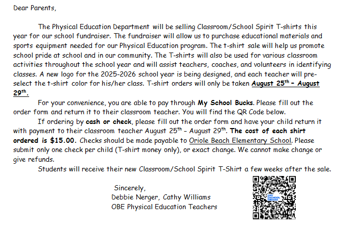 Class Shirts Now on Sale