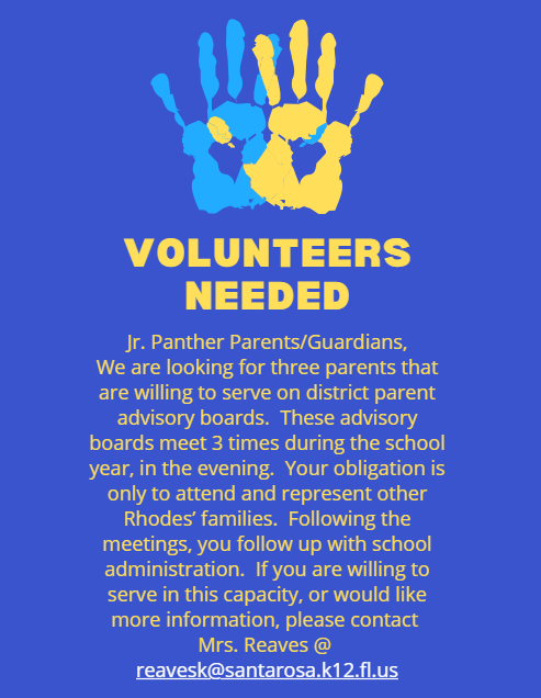 Volunteers Needed