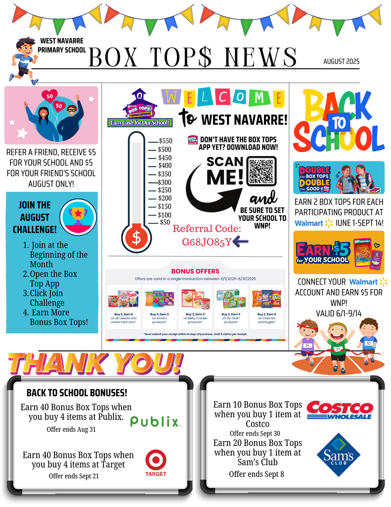 Box tops newsletter