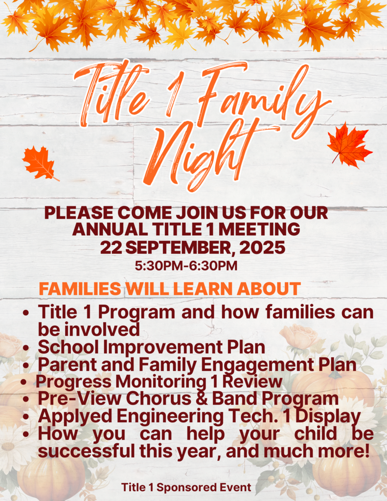 Title 1 Family Night