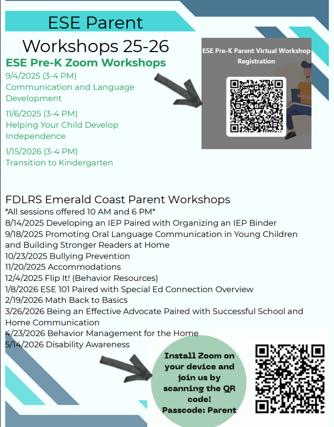 Parent ESE Workshop