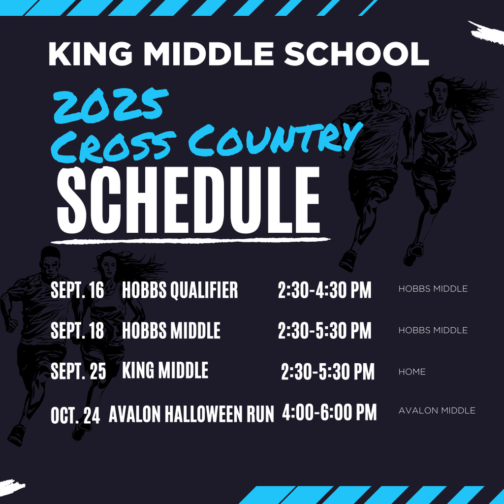 KMS 2025 Cross Country Schedule