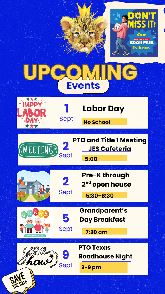 upcoming events