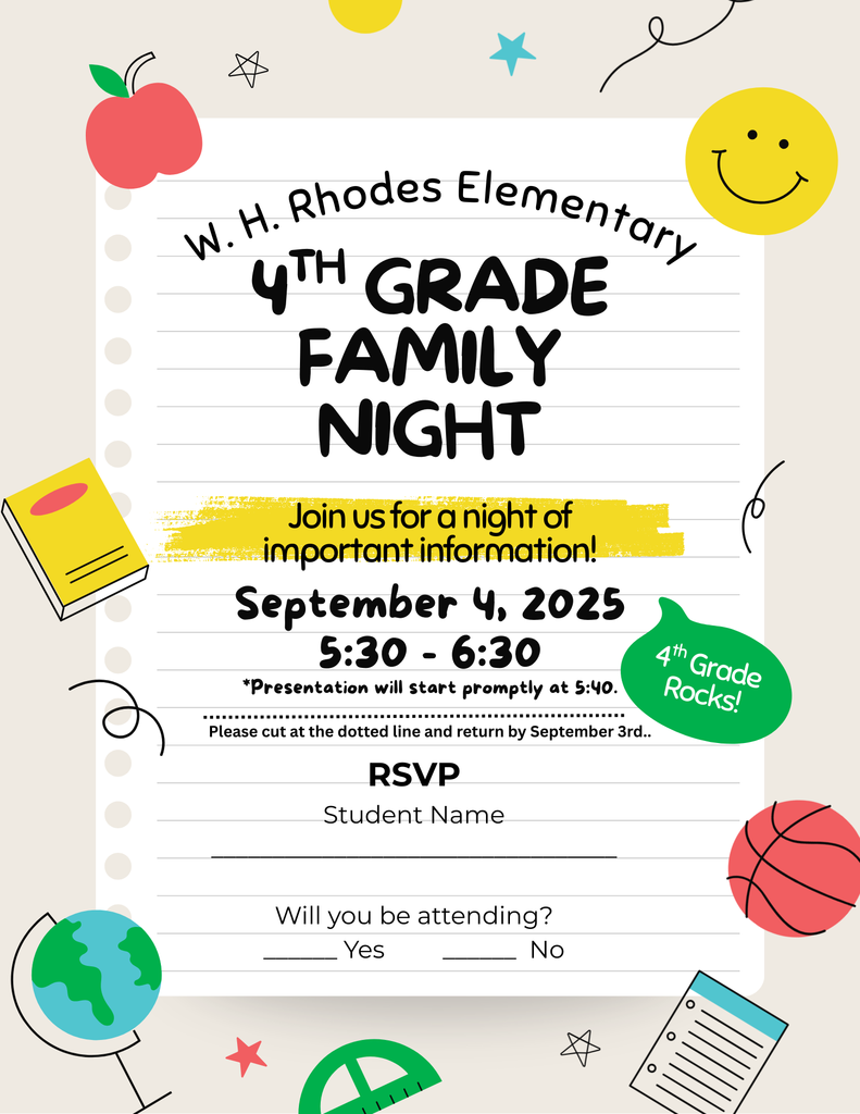 Open House_4th Grade