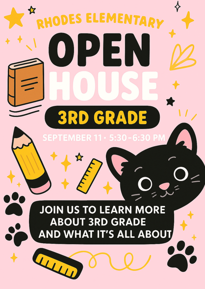Open House_3rd Grade