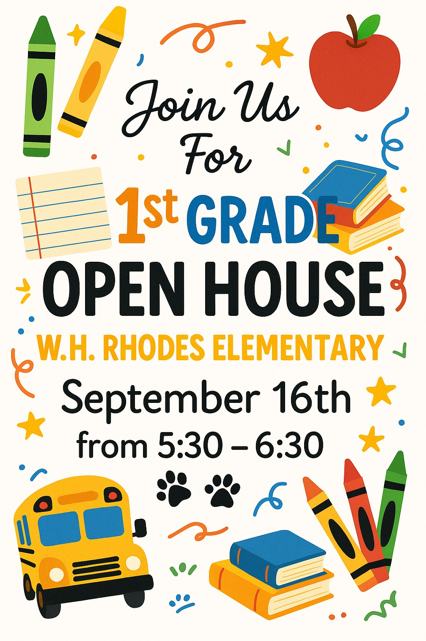 Open House_1st Grade
