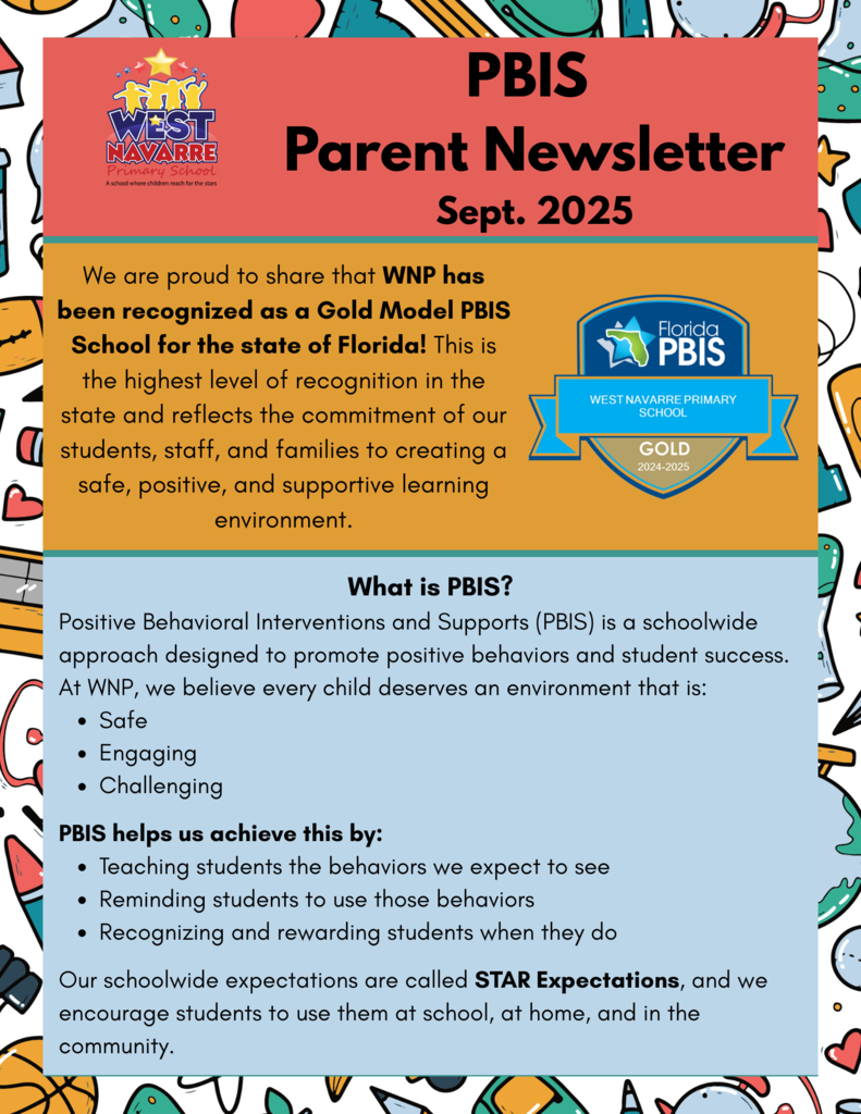 PBIS Sept. Parent Newsletter