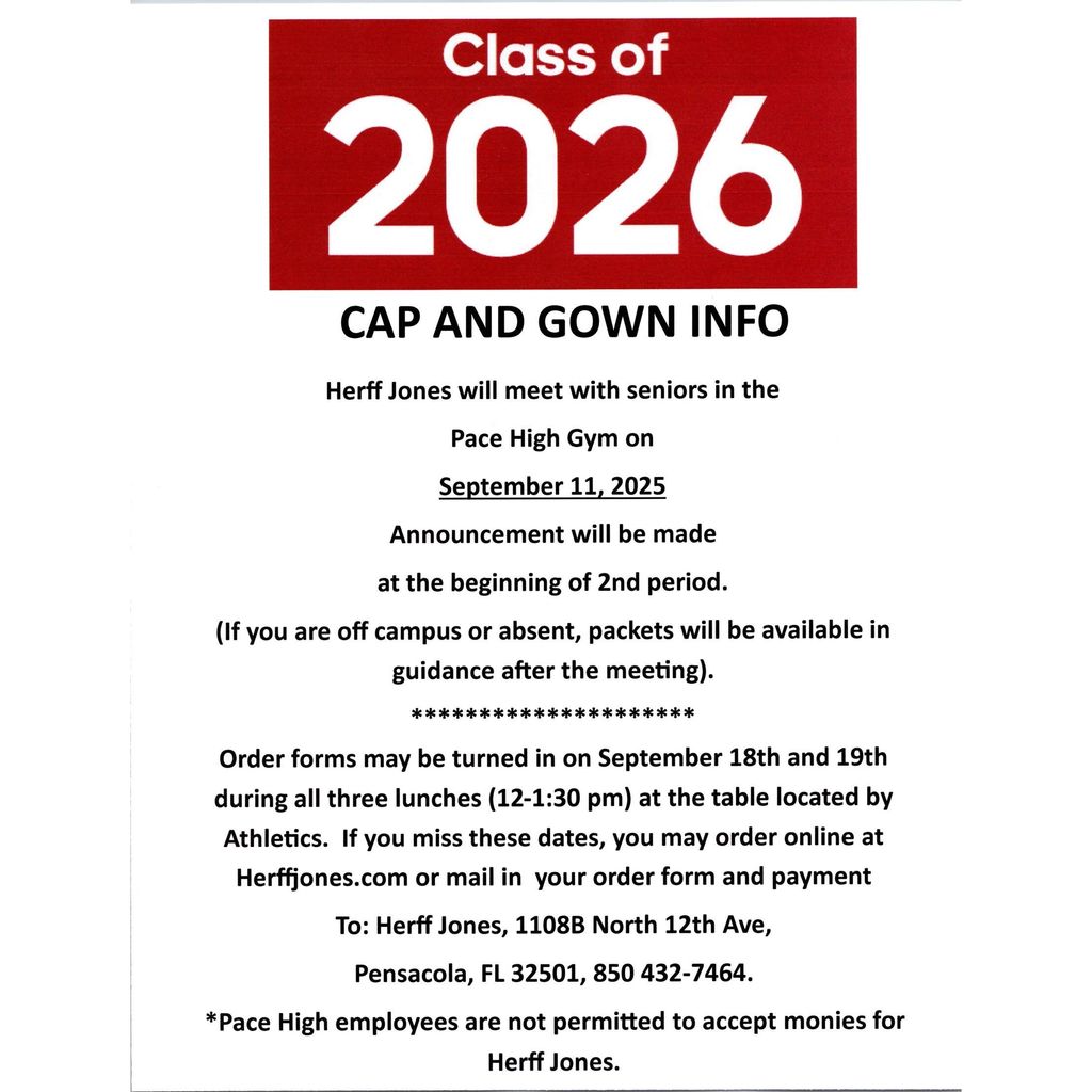 cap and gown