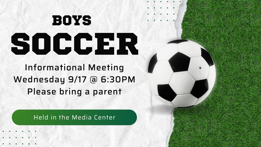 Boy soccer meeting