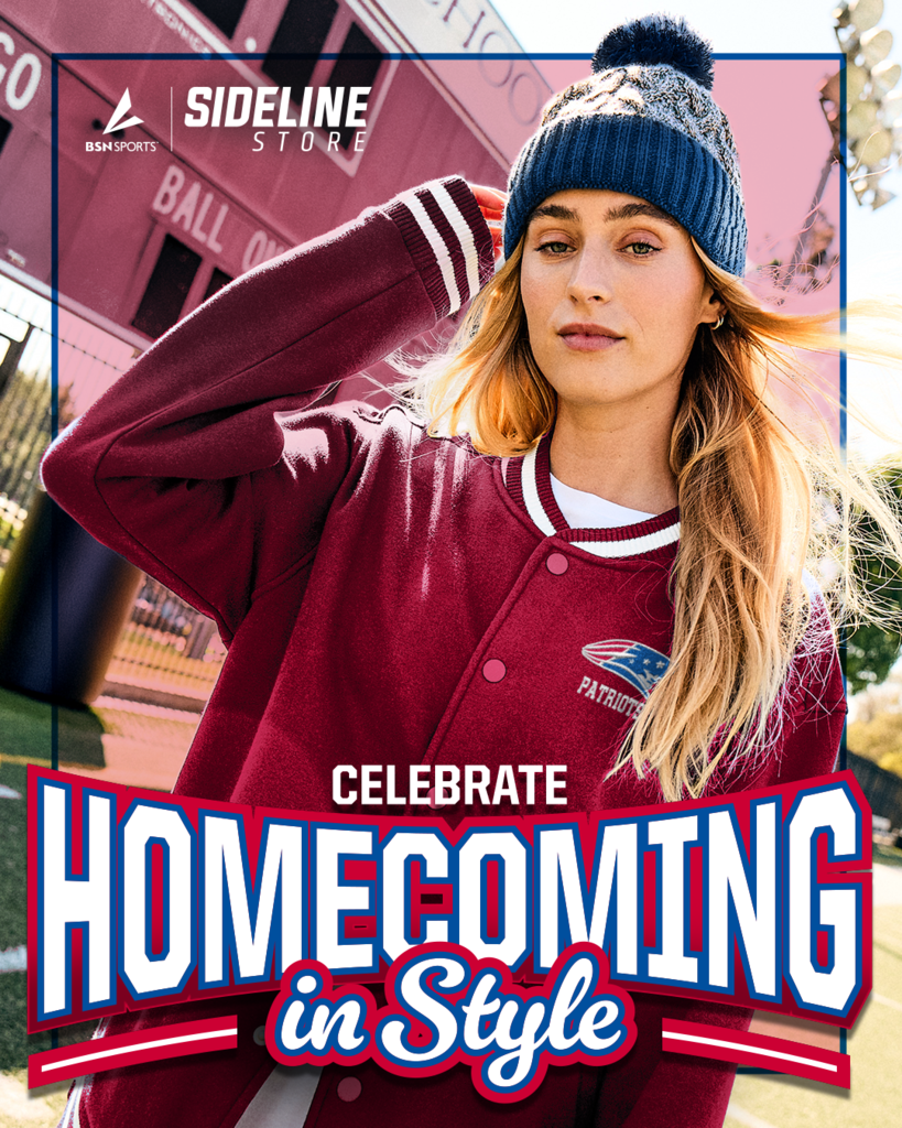 Patriot gear for homecoming