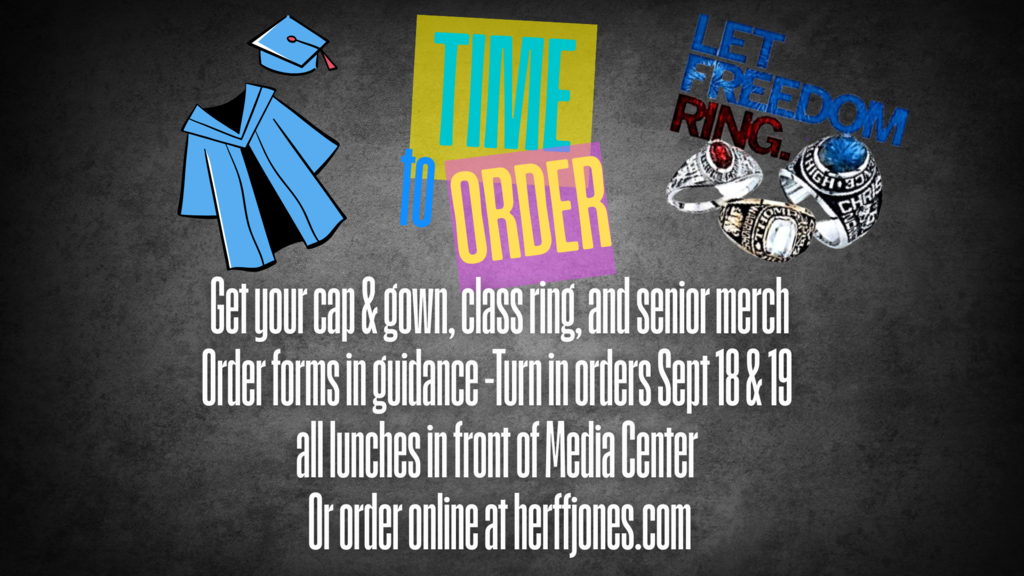 cap and gown ordering