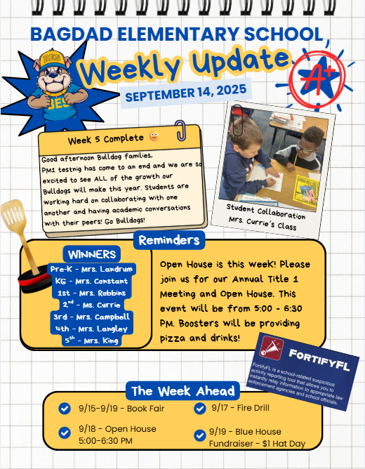 Weekly Update 9-14