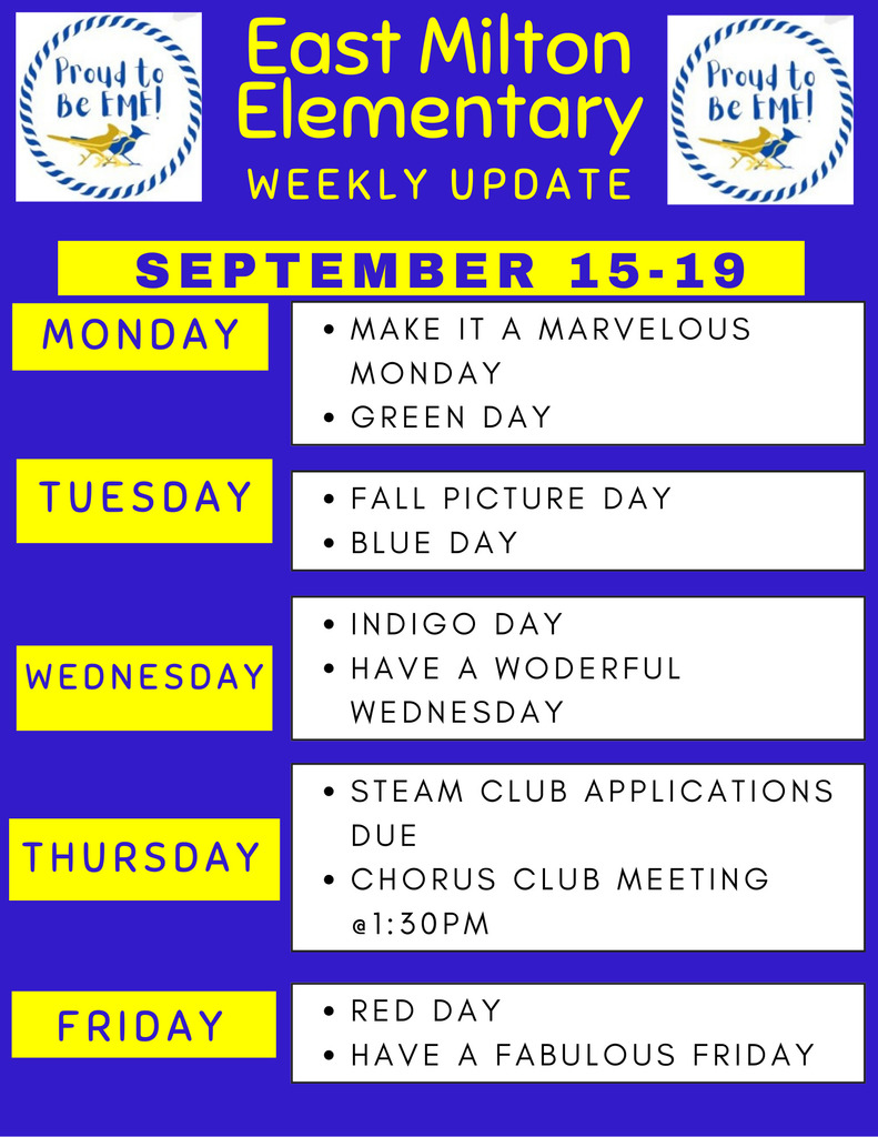 weekly update