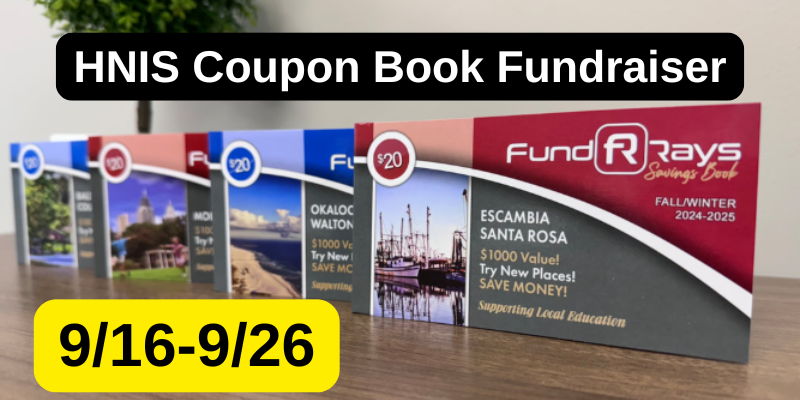 HNIS Coupon Book Fundraiser