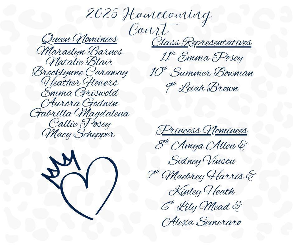 Homecoming Court