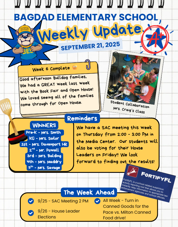 Weekly Update 9-21