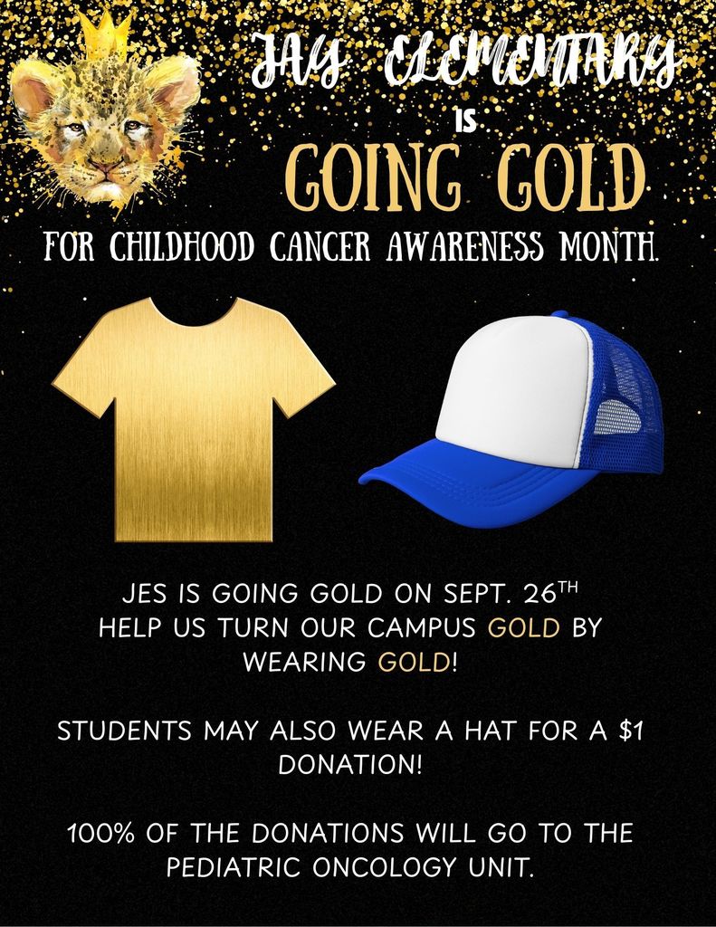 going gold reminder