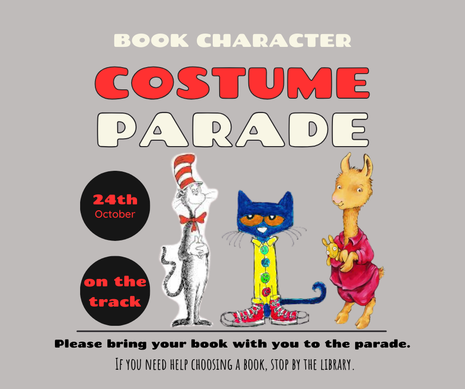 book character costume parade