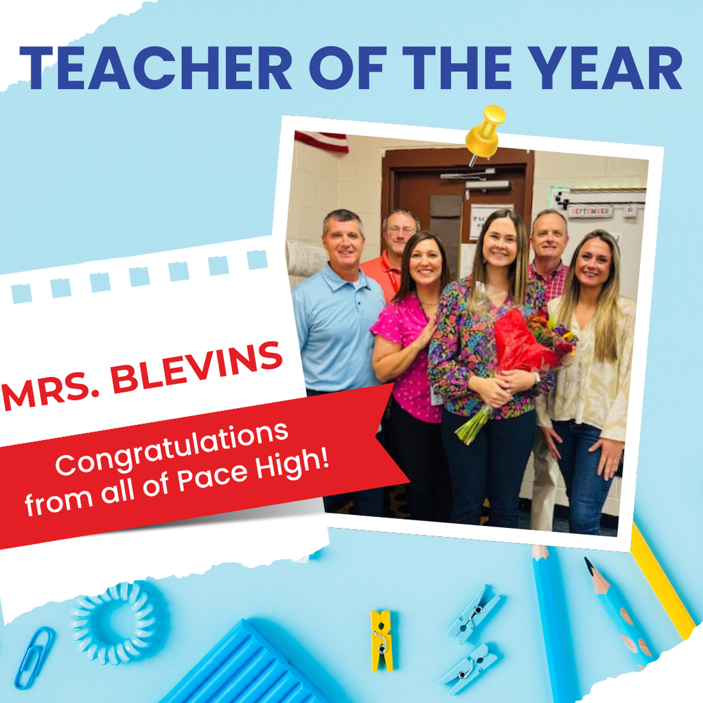 Mrs Blevins Teacher of the Year