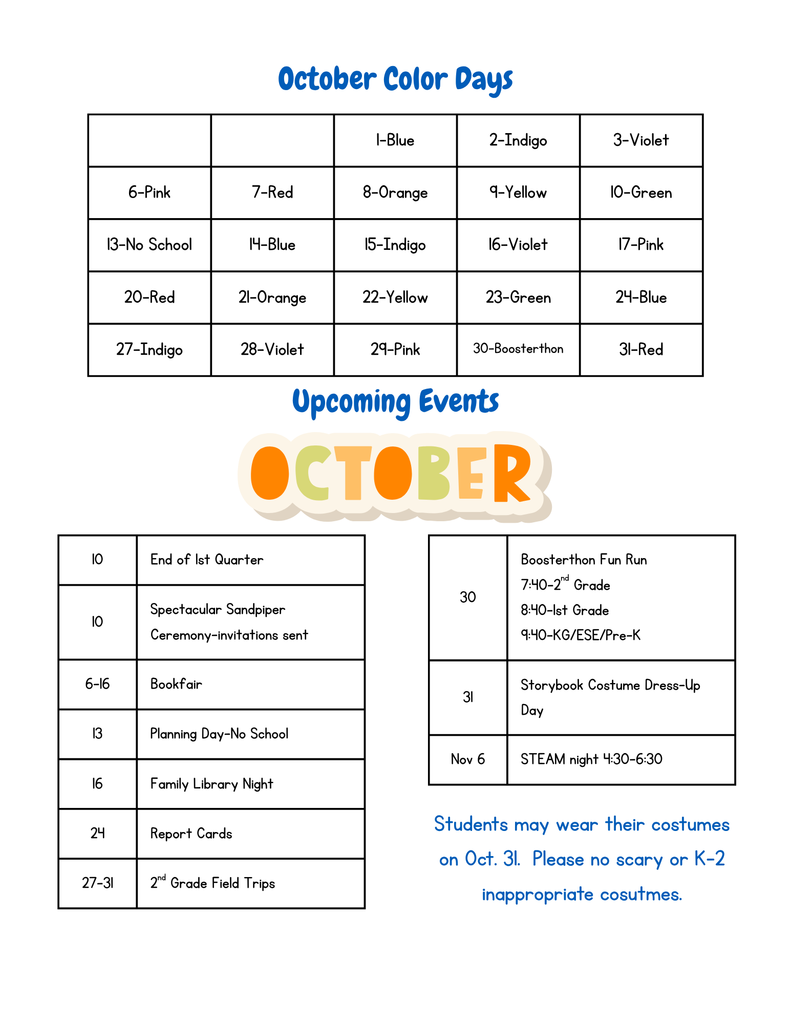 October Newsletter Page 2