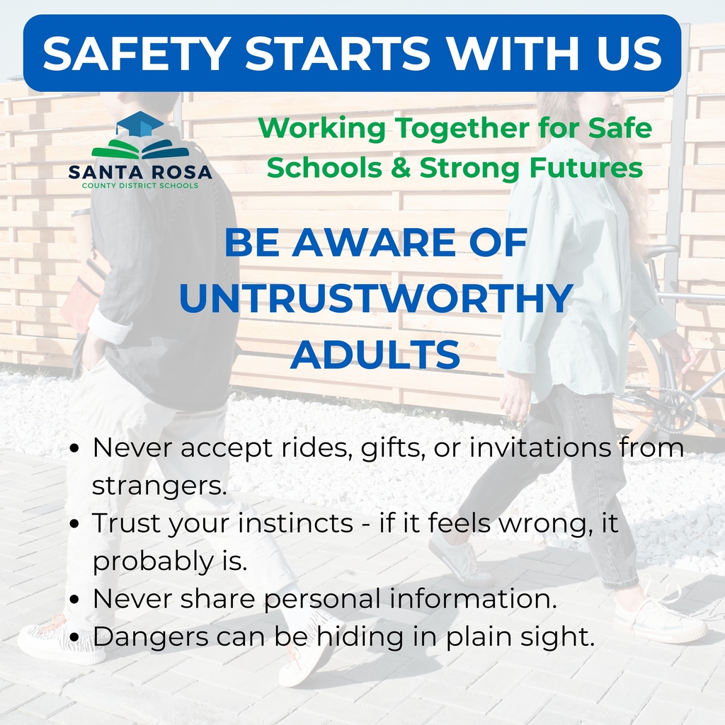 Be Aware of Untrustworthy Adults