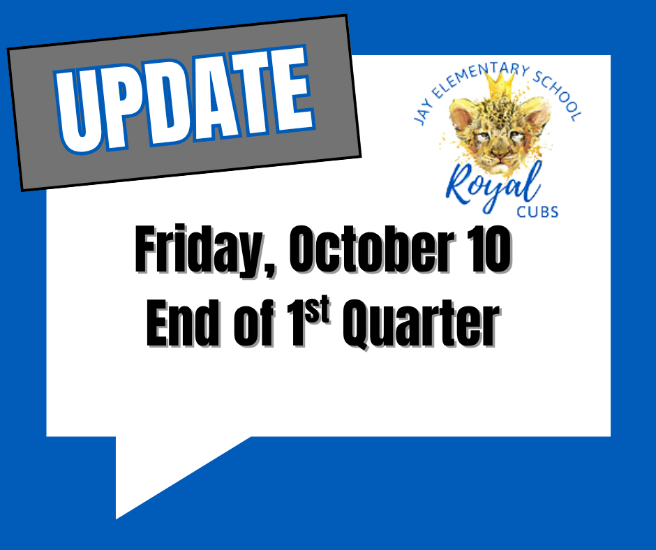 end of first quarter