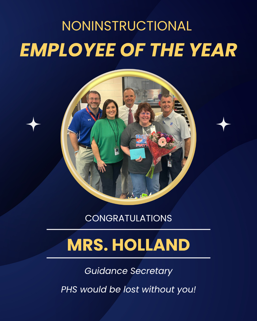 Mrs. Holland Employee of the Year