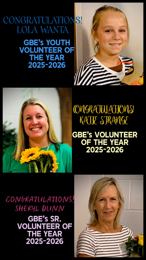 GBE 25-26 VOLUNTEERS OF THE YEAR 