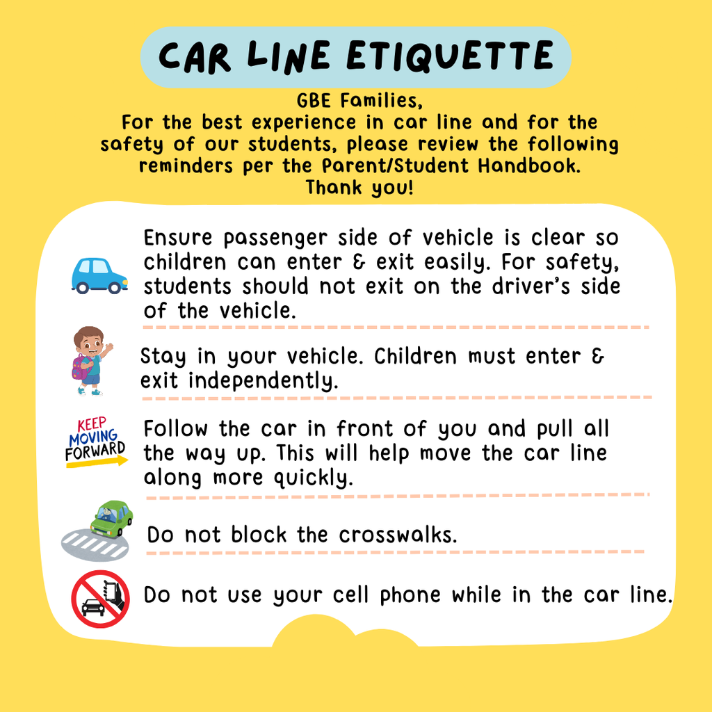 Car line Etiquette