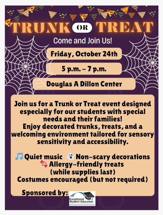ESE Trunk or Treat