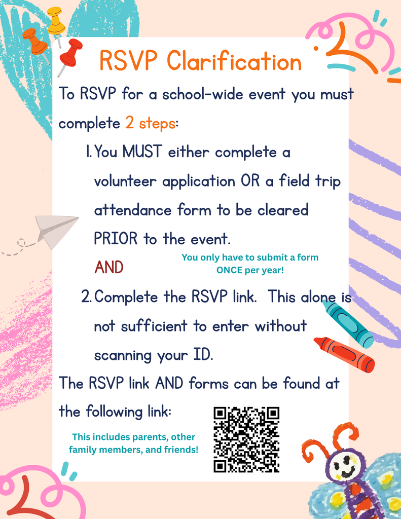 RSVP Clarification