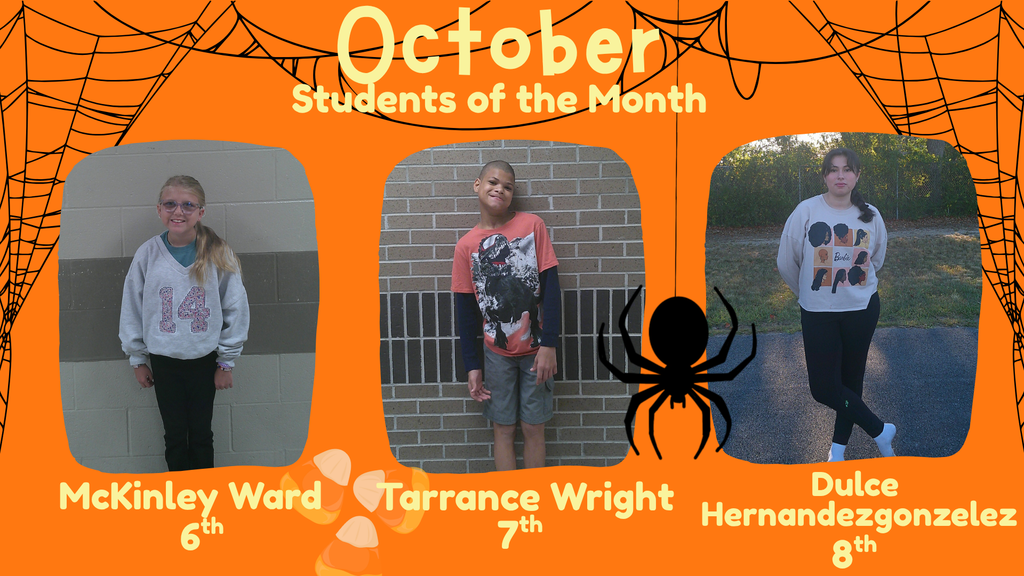 October Students of the Month