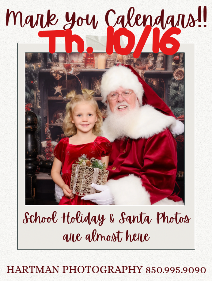 Holiday & Santa pics Thursday! 10.16