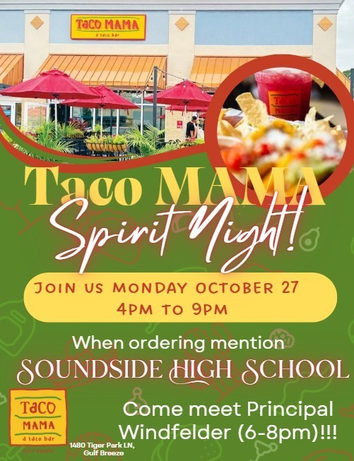 Taco Mama Spirit Night
