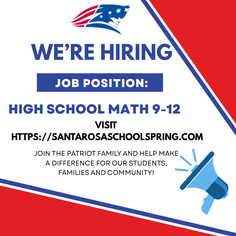 PHS is hiring a math teacher!