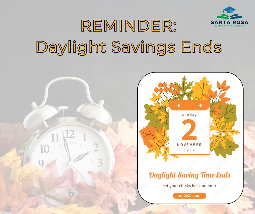Daylight Savings Ends