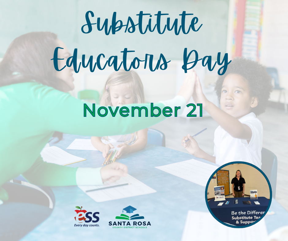 Substitute Educators Day - Nov 21st