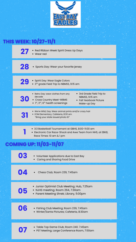 Sunday Announcements